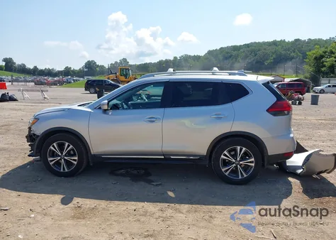 2017 Nissan Rogue Sl из США, поврежденный, VIN 5N1AT2MT7HC826121